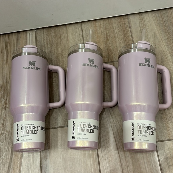 NWT Stanley Limited Edition 40 oz. Flowstate H2.0 Quecher Tumbler -Aster - Picture 9 of 13